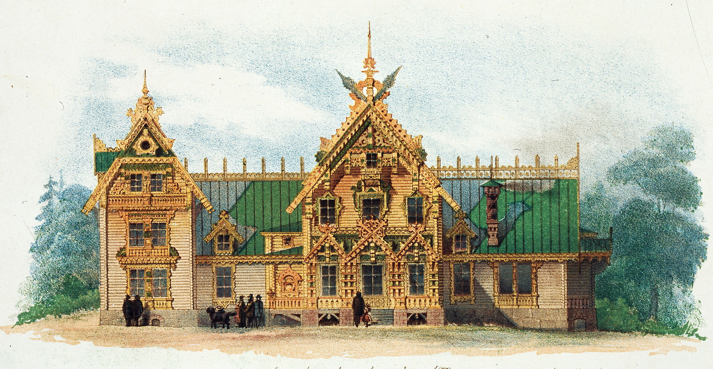 Хоромы. «Терем» (Архитектор и.п. Ропет, 1873). Боярский Терем 16 века. Архитектор Ропет Иван Павлович. Иван Ропет мотивы русской архитектуры.